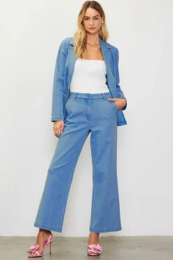 Washed Trousers*SKIES ARE BLUE Hot