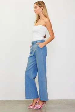 Washed Trousers*SKIES ARE BLUE Hot